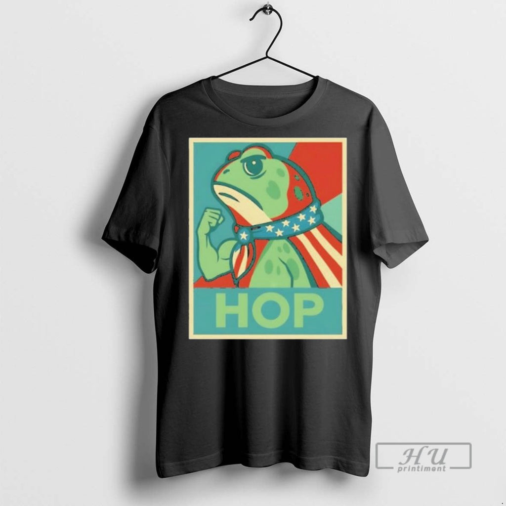 Limited Edition Hop Protest Portland Frog Graphic - Adult & Kids T-Shirts, Sweatshirts & Hoodies apparel design preview 1