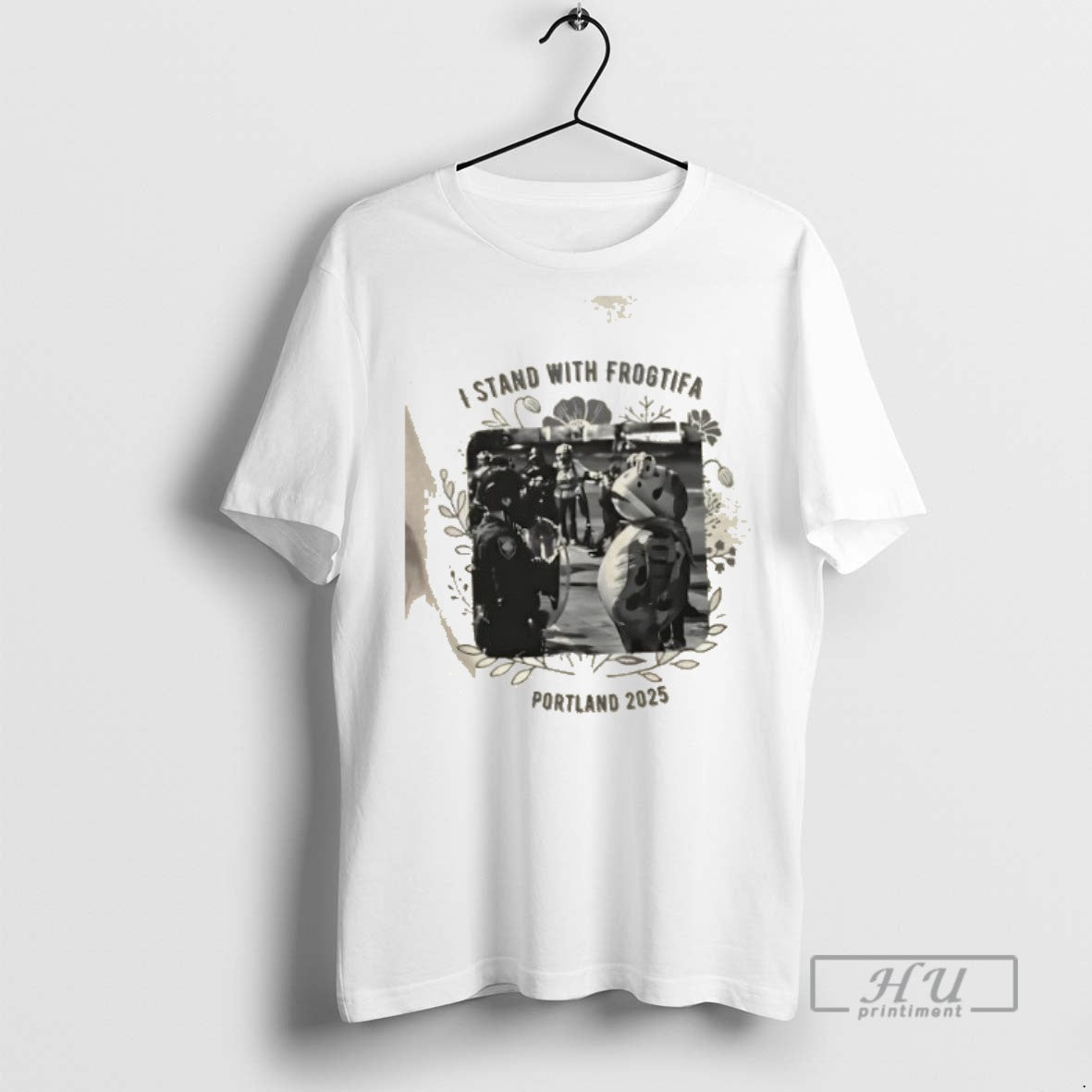 Limited Edition I Stand With Frogtifa Portland Frog - Adult & Kids T-Shirts, Sweatshirts & Hoodies apparel design preview 1