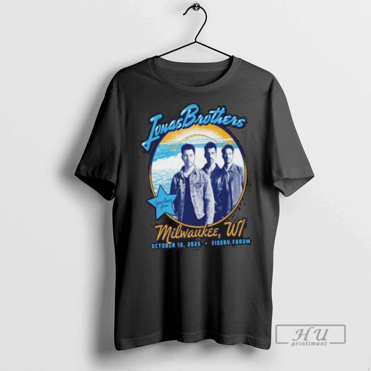 Limited Edition Jonas Brothers October 12 2025 - Adult & Kids T-Shirts, Sweatshirts & Hoodies apparel design preview 1