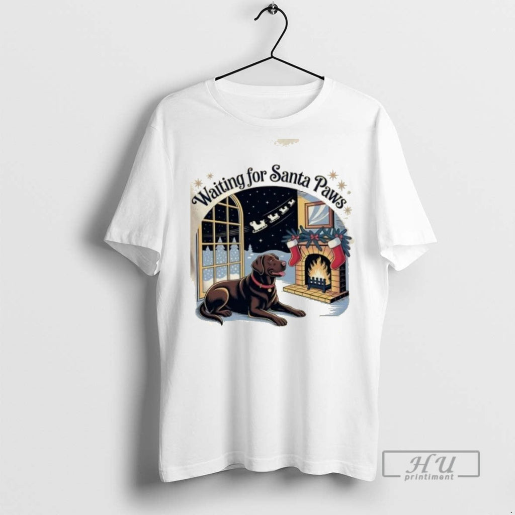 Limited Edition Labrador Santa Paws Christmas Graphic - Adult & Kids T-Shirts, Sweatshirts & Hoodies apparel design preview 1