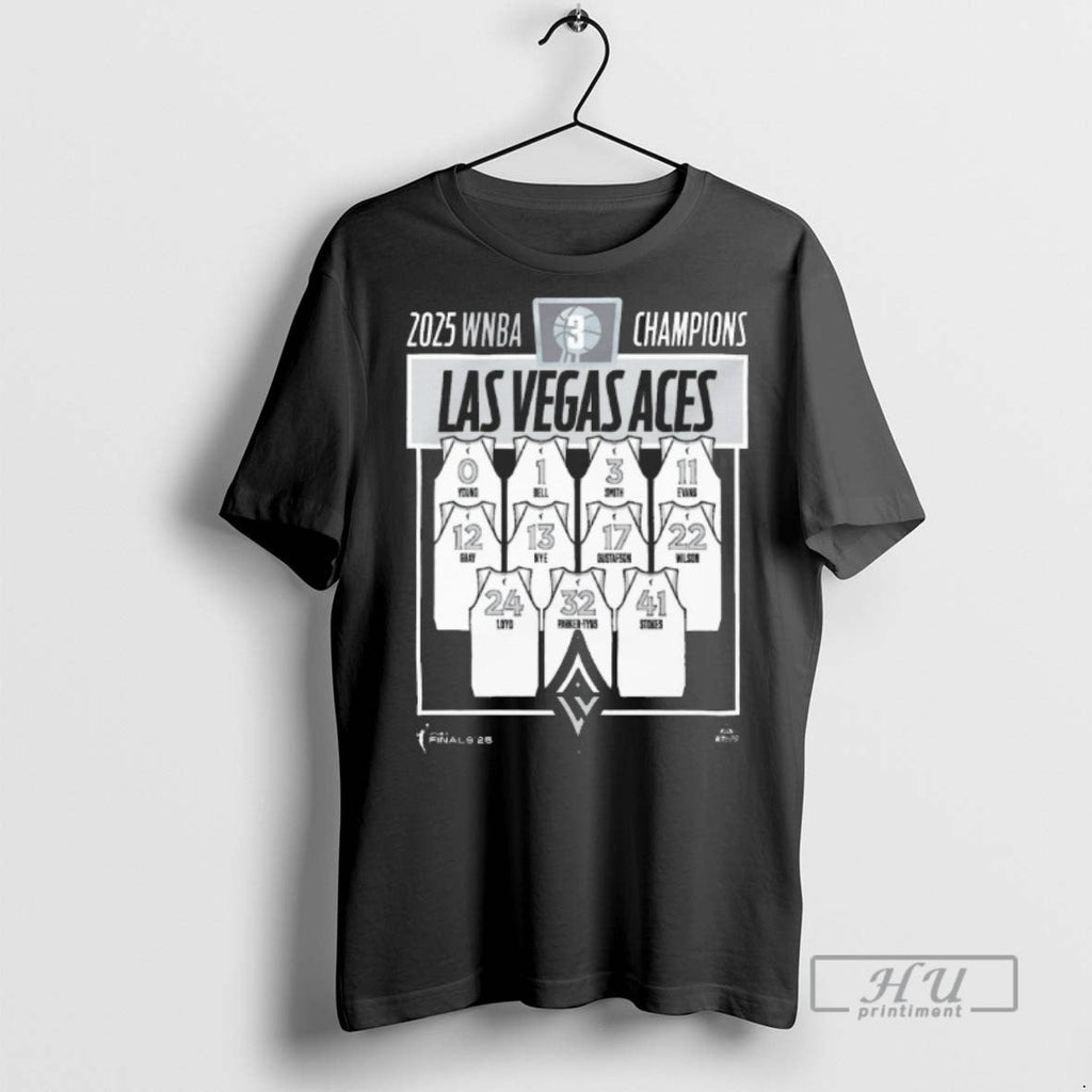 Limited Edition Las Vegas Aces Basketball 2025 Wnba - Adult & Kids T-Shirts, Sweatshirts & Hoodies apparel design preview 1