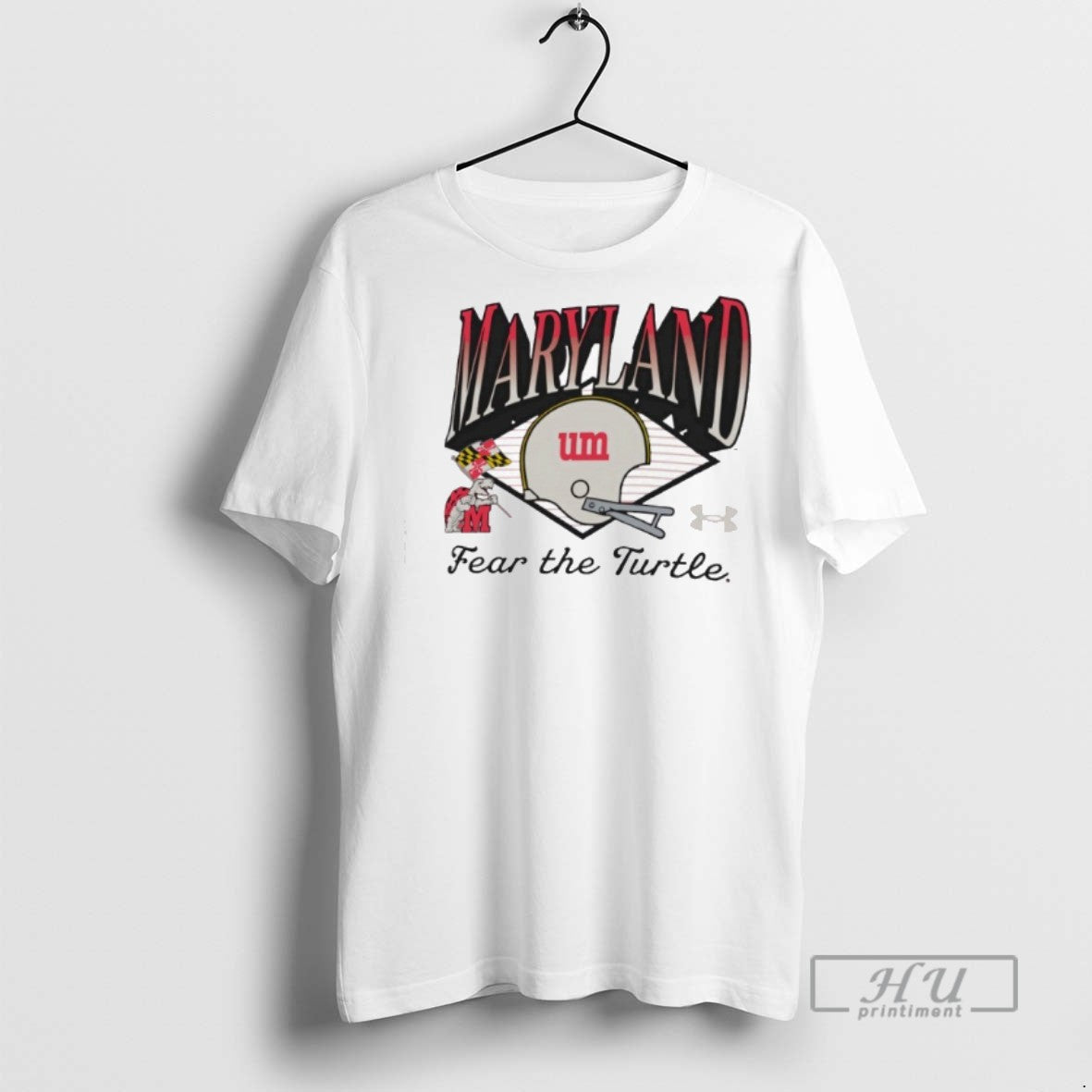 Limited Edition Maryland Terrapins Fear The Turtle - Adult & Kids T-Shirts, Sweatshirts & Hoodies apparel design preview 1
