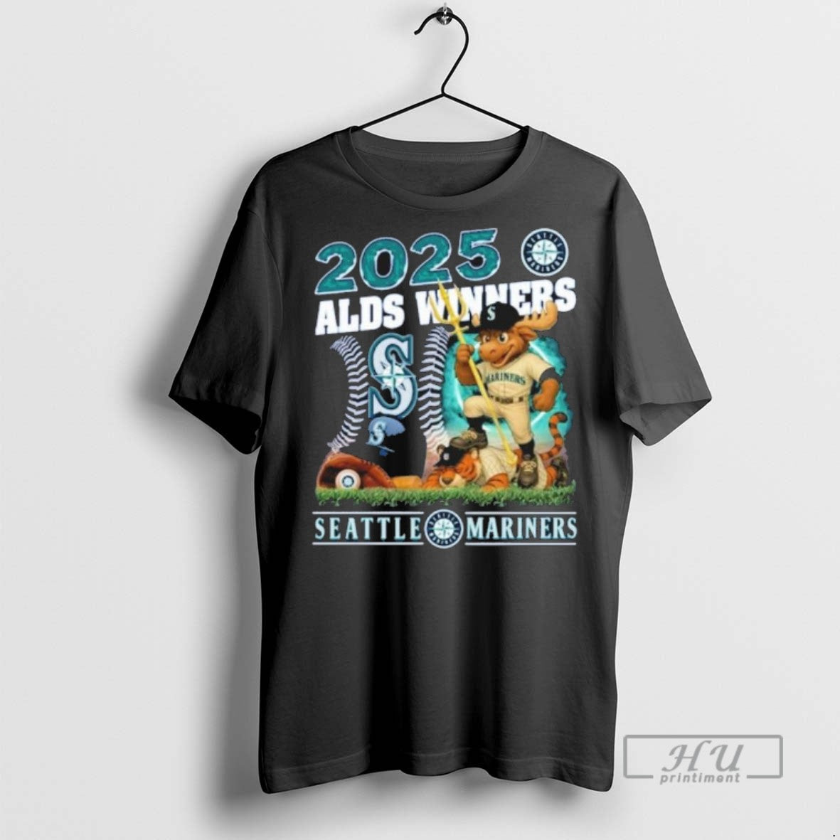 Limited Edition Mascot Mariners 2025 Alds Winner - Adult & Kids T-Shirts, Sweatshirts & Hoodies apparel design preview 1