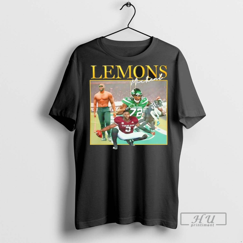 Limited Edition Micheal Lemons Football Signature - Adult & Kids T-Shirts, Sweatshirts & Hoodies apparel design preview 1