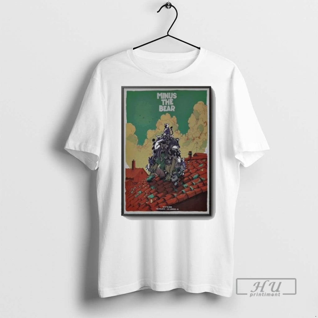 Limited Edition Minus The Bear Los Angeles Ca October - Adult & Kids T-Shirts, Sweatshirts & Hoodies apparel design preview 1