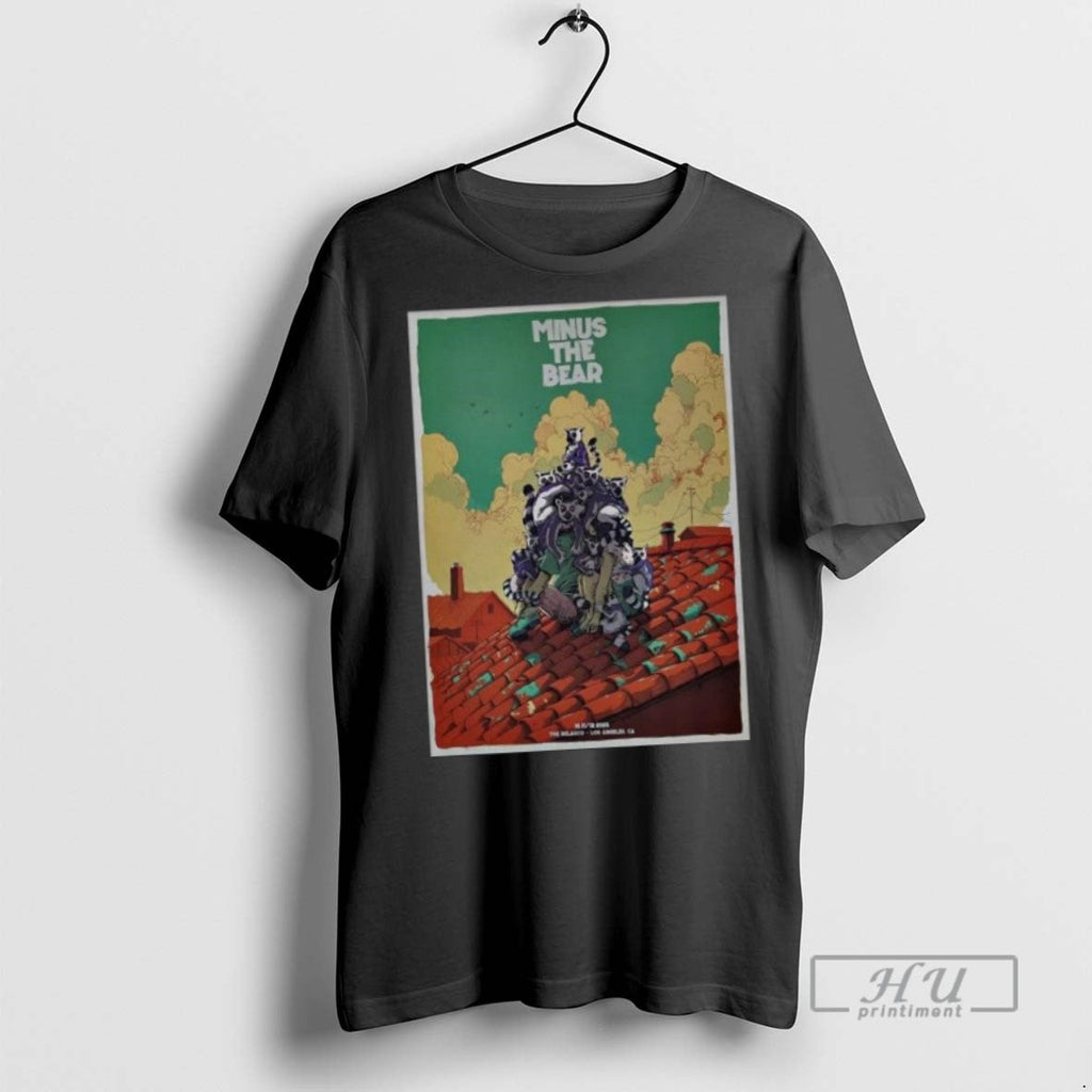 Limited Edition Minus The Bear October 11 12 2025 Los - Adult & Kids T-Shirts, Sweatshirts & Hoodies apparel design preview 1