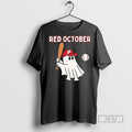 Limited Edition Phillies Red October Ghost Halloween - Adult & Kids T-Shirts, Sweatshirts & Hoodies apparel design preview 1