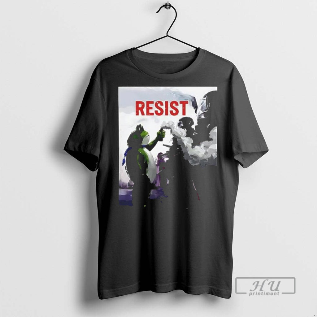 Limited Edition Portland Frog Protest Resist Graphic - Adult & Kids T-Shirts, Sweatshirts & Hoodies apparel design preview 1