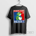 Limited Edition Portland Frog Resist Graphic - Adult & Kids T-Shirts, Sweatshirts & Hoodies apparel design preview 1
