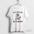 Limited Edition Raccoon Bicycle Lifes Tough Man Get A - Adult & Kids T-Shirts, Sweatshirts & Hoodies apparel design preview 1