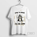 Limited Edition Raccoon Wizard Omw To Make The Vibe - Adult & Kids T-Shirts, Sweatshirts & Hoodies apparel design preview 1