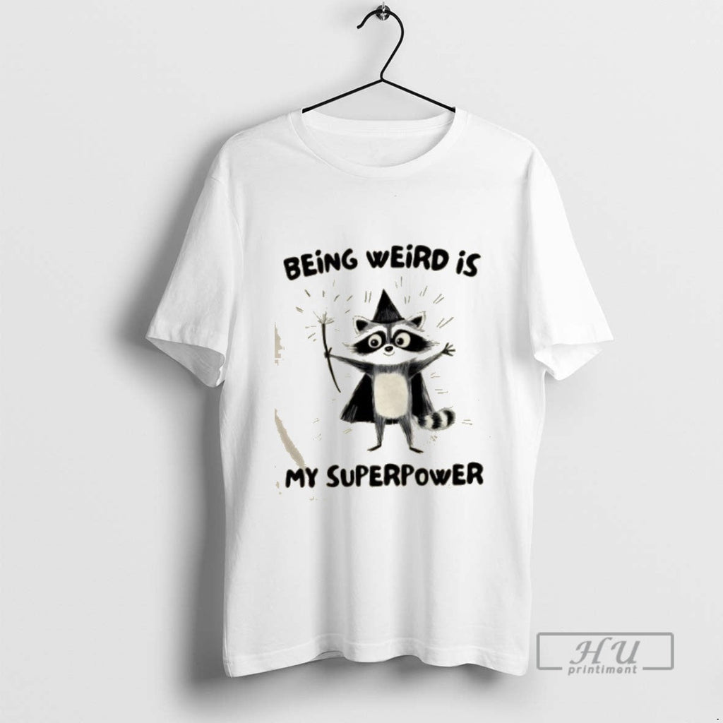 Limited Edition Raccoon Wizard Being Weird Is My - Adult & Kids T-Shirts, Sweatshirts & Hoodies apparel design preview 1