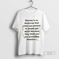 Limited Edition Racism Is So American That When You - Adult & Kids T-Shirts, Sweatshirts & Hoodies apparel design preview 1