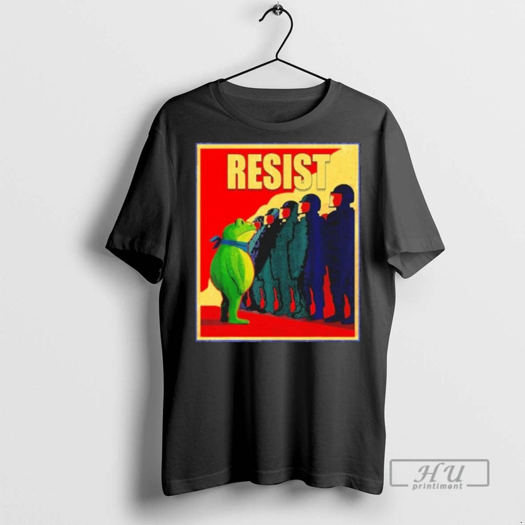 Limited Edition Resist Portland Frog Activist Vintage - Adult & Kids T-Shirts, Sweatshirts & Hoodies apparel design preview 1