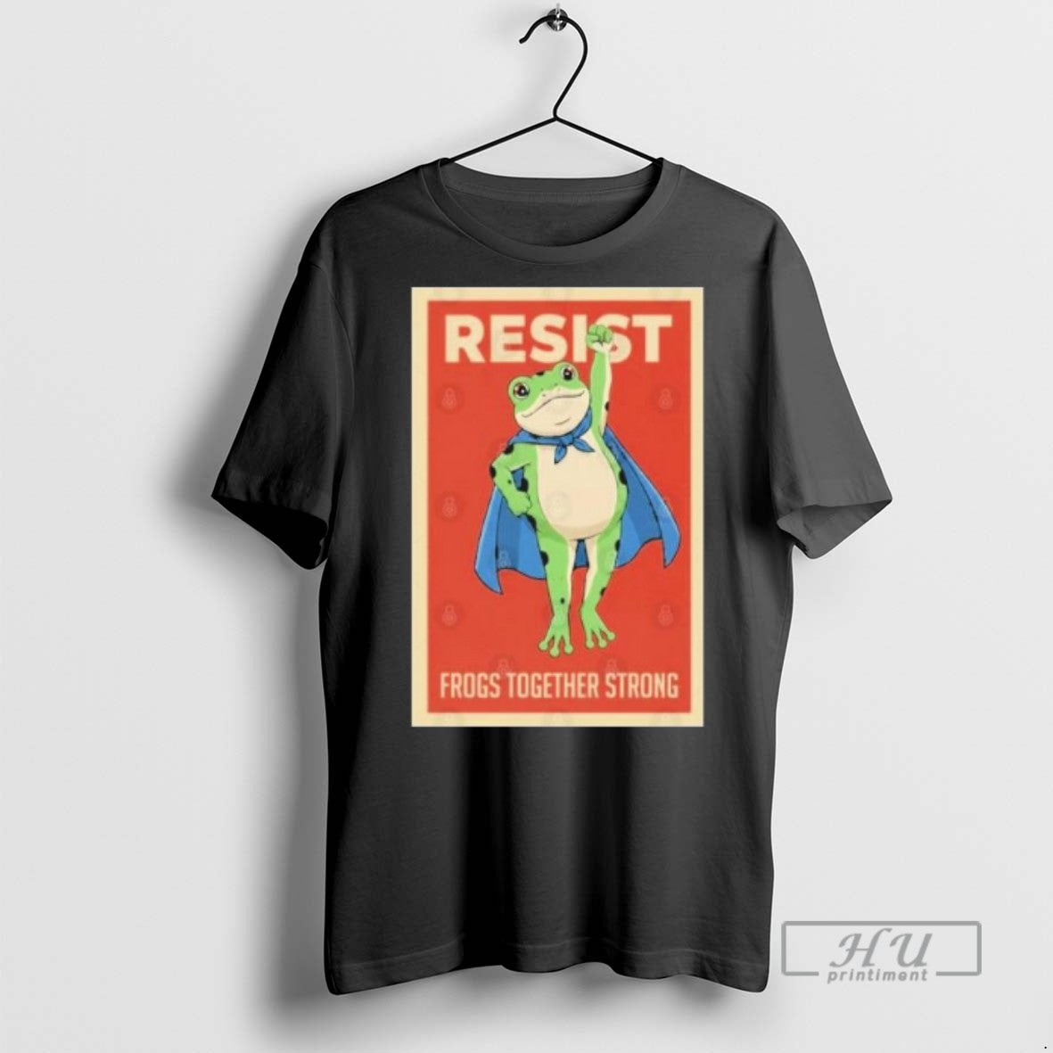 Limited Edition Resist Portland Frog Together Strong - Adult & Kids T-Shirts, Sweatshirts & Hoodies apparel design preview 1