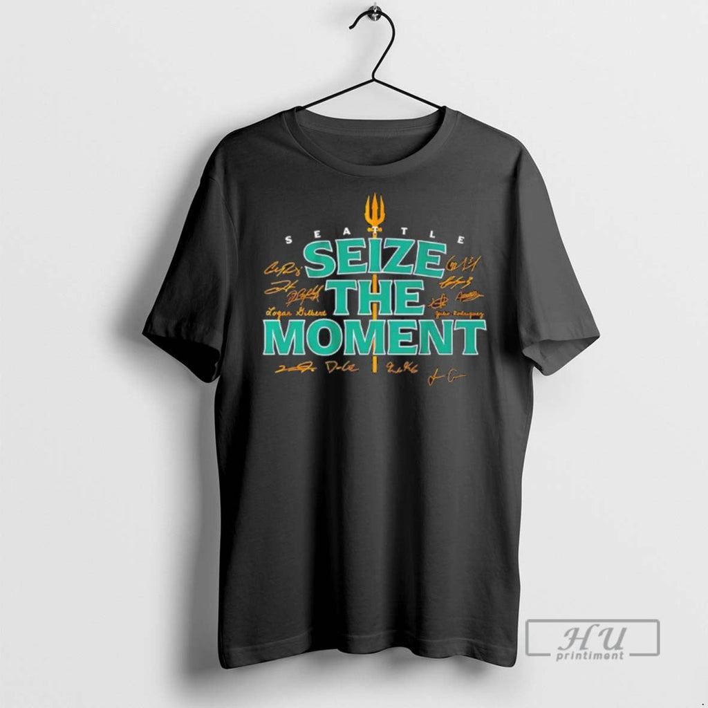 Limited Edition Seattle Mariners Baseball Seize The - Adult & Kids T-Shirts, Sweatshirts & Hoodies apparel design preview 1