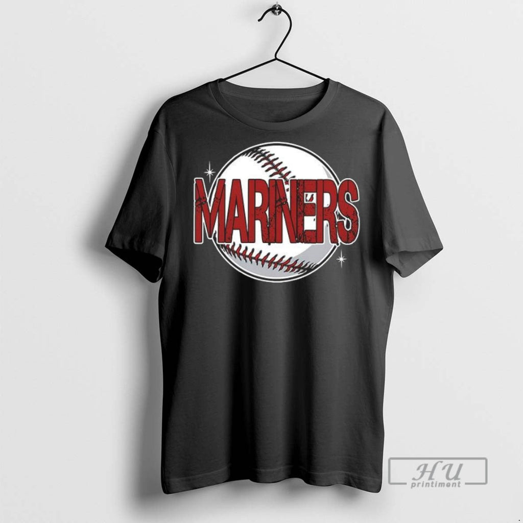 Limited Edition Seattle Mariners Baseball Ball - Adult & Kids T-Shirts, Sweatshirts & Hoodies apparel design preview 1