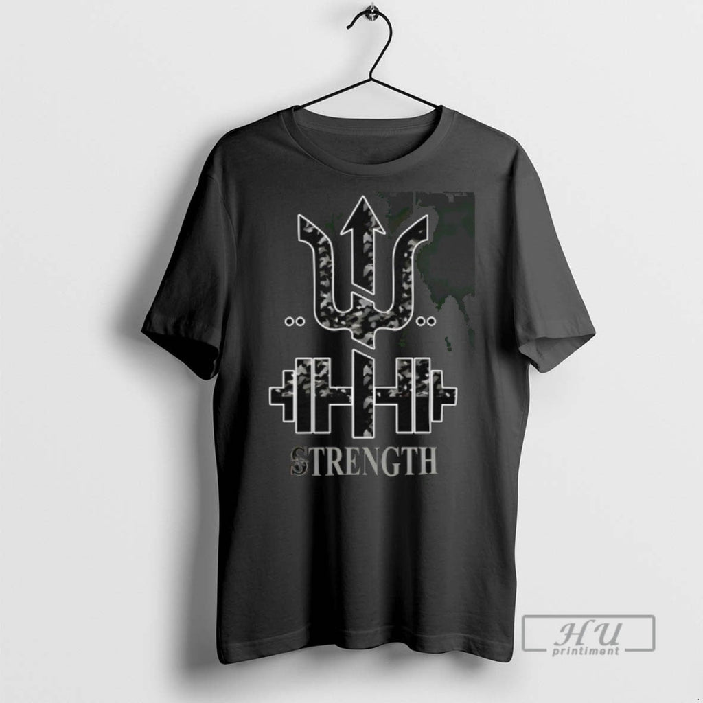 Limited Edition Seattle Mariners Strength Black - Adult & Kids T-Shirts, Sweatshirts & Hoodies apparel design preview 1