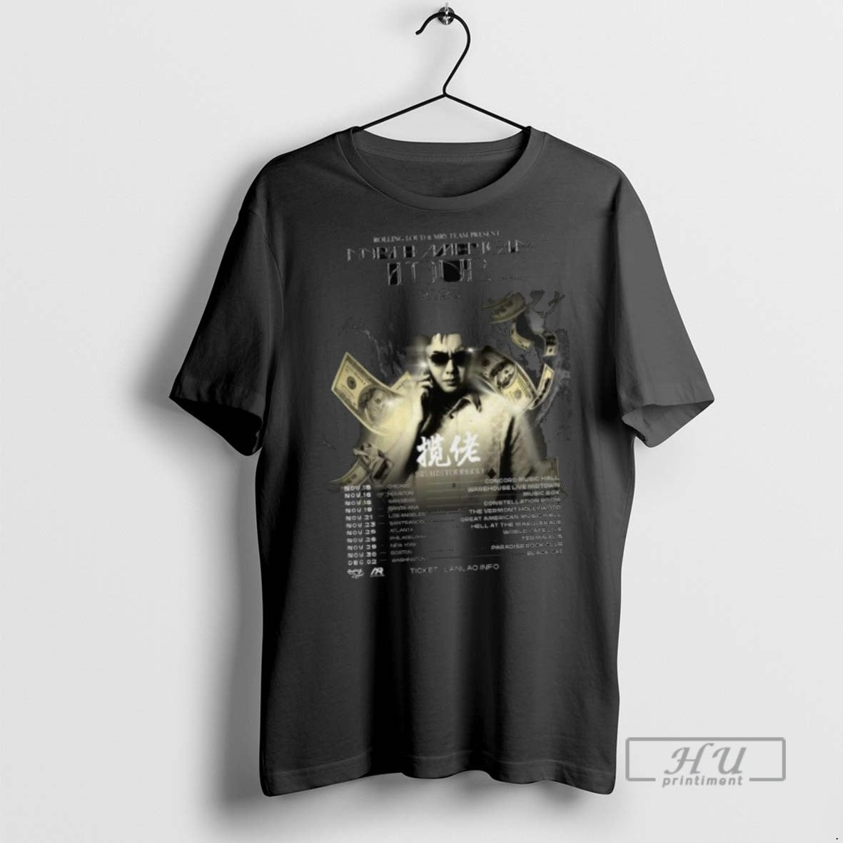 Limited Edition Skai Isyourgod North America Tour - Adult & Kids T-Shirts, Sweatshirts & Hoodies apparel design preview 1