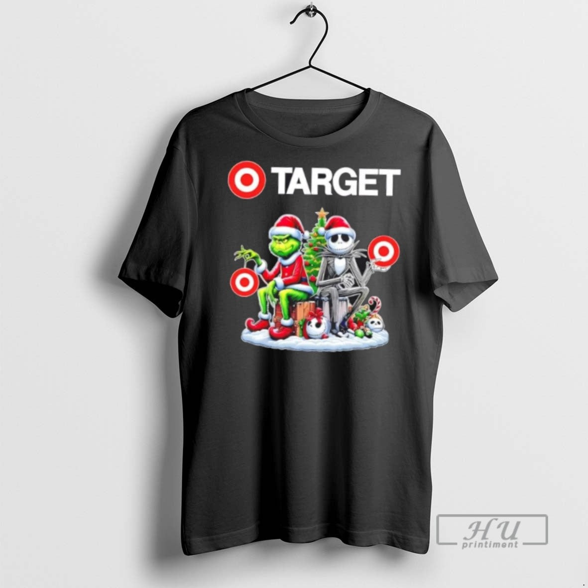 Limited Edition Target X Grinch And Jack Skellington - Adult & Kids T-Shirts, Sweatshirts & Hoodies apparel design preview 1