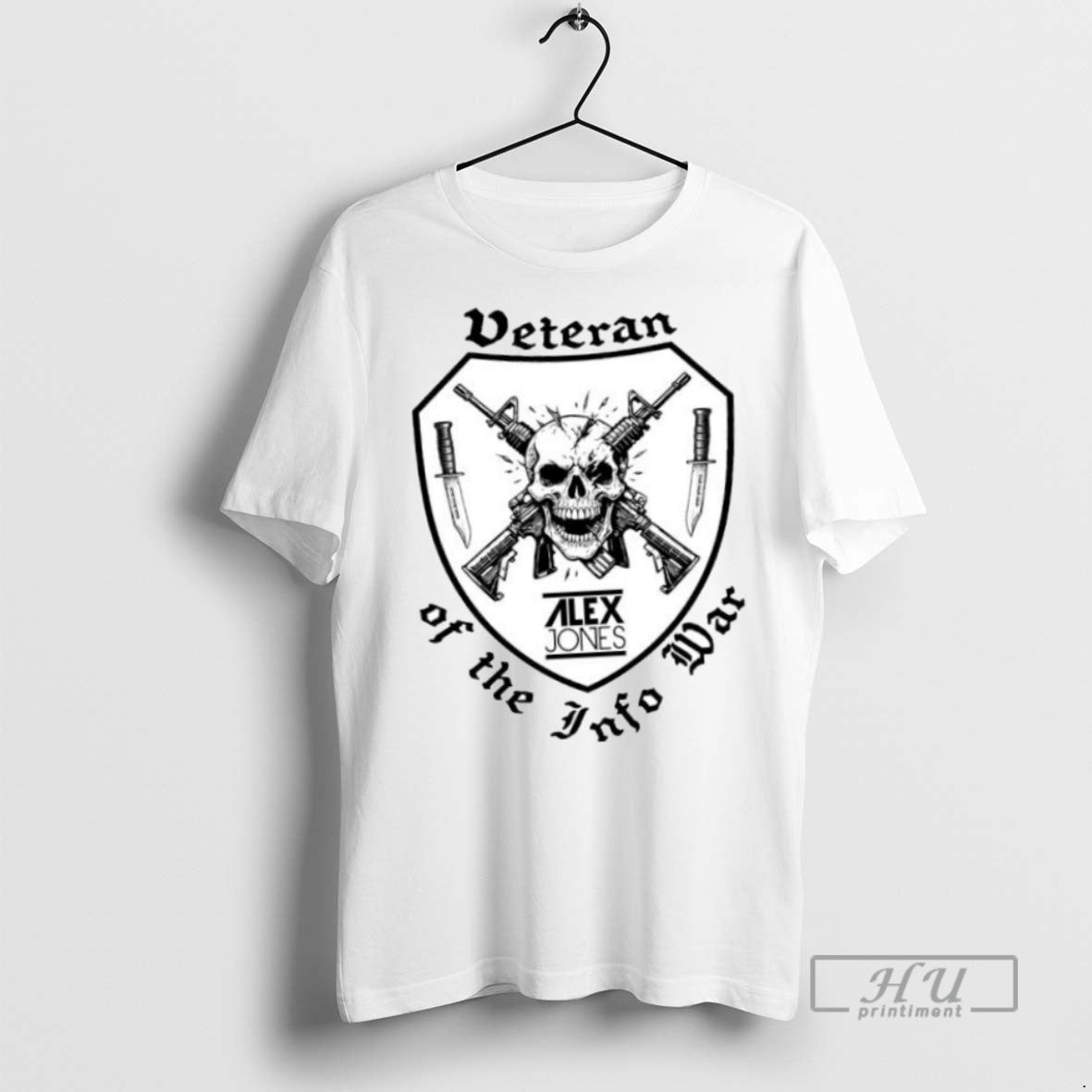 Limited Edition Veteran Of The Infowar Skull - Adult & Kids T-Shirts, Sweatshirts & Hoodies apparel design preview 1