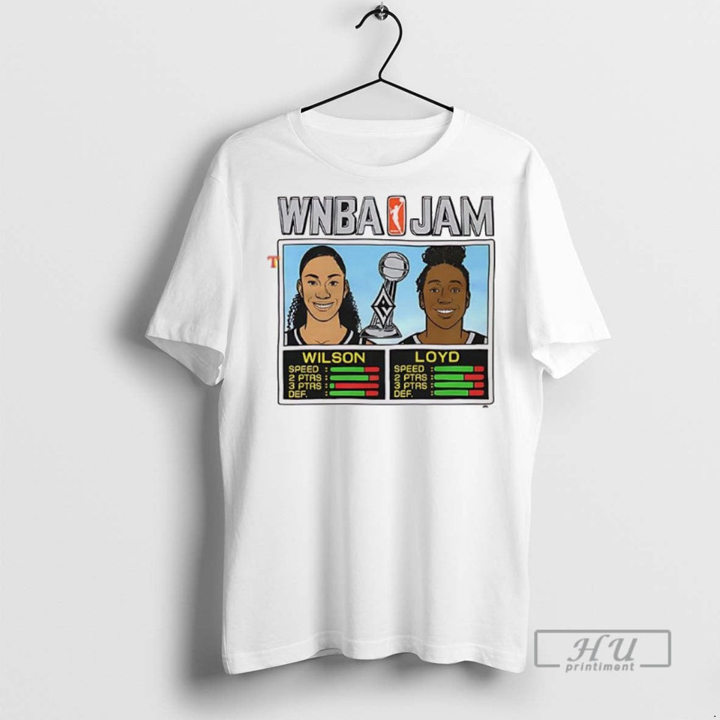 Limited Edition Wnba Jam Aces 2025 Champs Wilson And - Adult & Kids T-Shirts, Sweatshirts & Hoodies apparel design preview 1