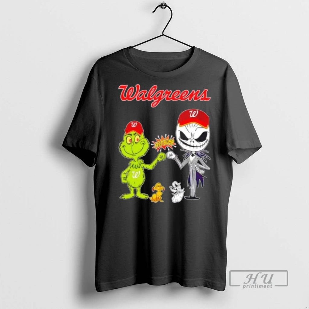 Limited Edition Walgreens X Grinch And Jack - Adult & Kids T-Shirts, Sweatshirts & Hoodies apparel design preview 1