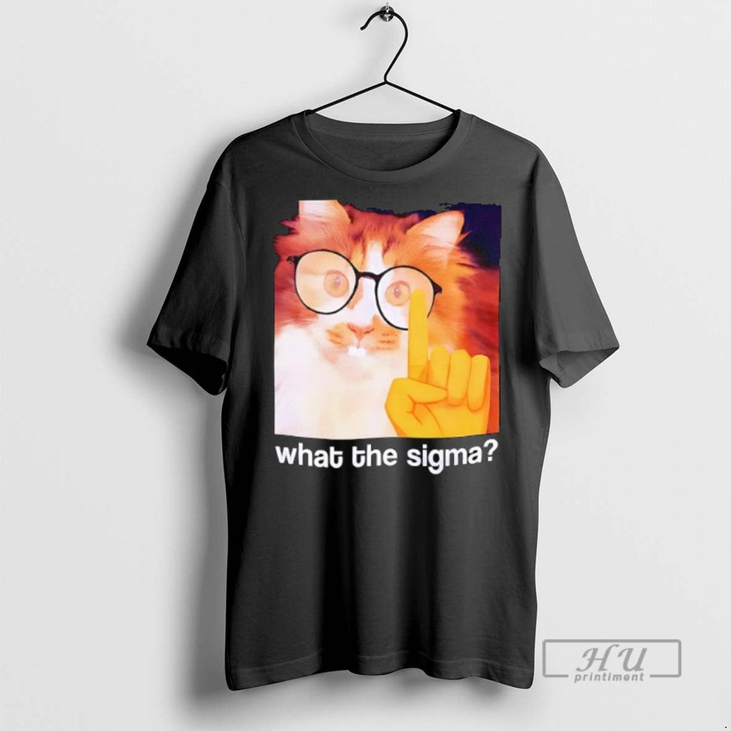 Limited Edition What The Sigma Cat Graphic - Adult & Kids T-Shirts, Sweatshirts & Hoodies apparel design preview 1