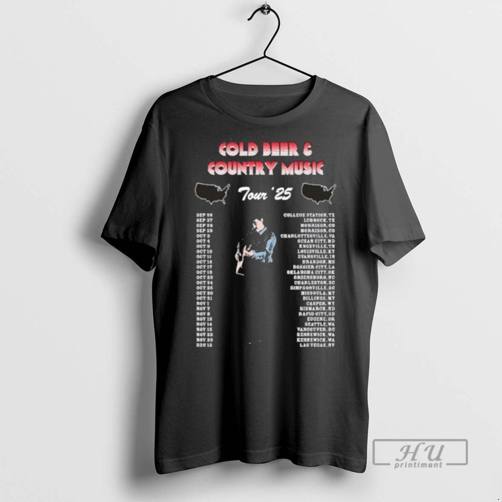 Limited Edition Zach Top Cold Beer And Country Music - Adult & Kids T-Shirts, Sweatshirts & Hoodies apparel design preview 1