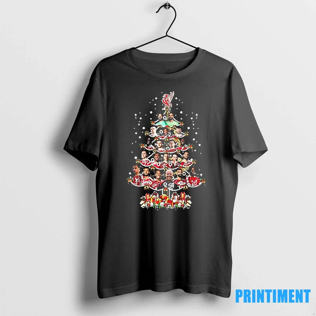 Liverpool Fc Premier League Christmas Tree Sweater - Adult & Kids T-Shirts, Sweatshirts & Hoodies apparel design preview 1