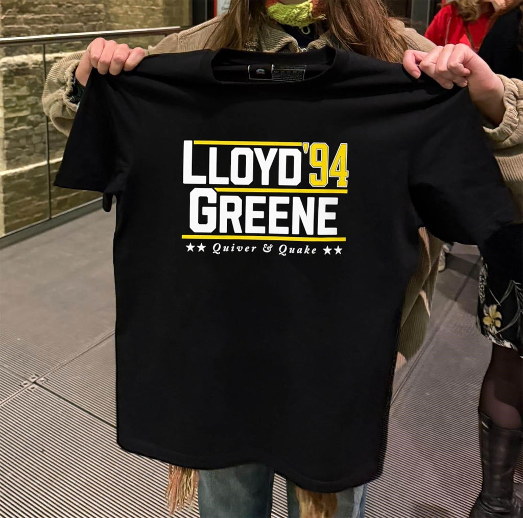 Lloyd Greene '94 Quiver and Quake - Adult & Kids T-Shirts, Sweatshirts & Hoodies apparel design preview 2
