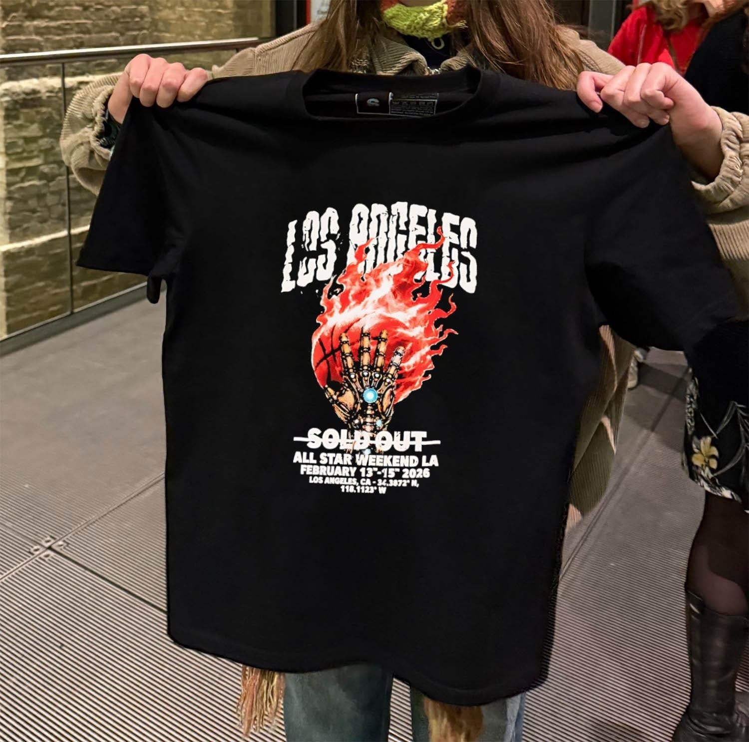 Los Angeles All Star Weekend 2026 Infinity Gauntlet - Adult & Kids T-Shirts, Sweatshirts & Hoodies apparel design preview 2