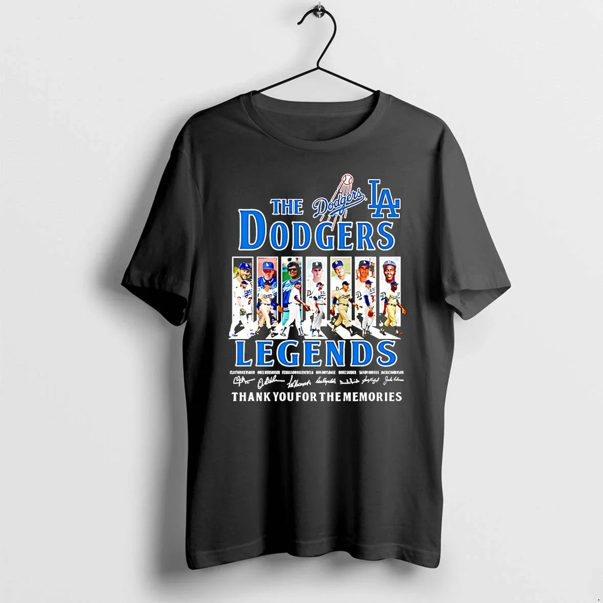 Los Angeles Dodgers Legends 2025 Thank You For The - Adult & Kids T-Shirts, Sweatshirts & Hoodies apparel design preview 1