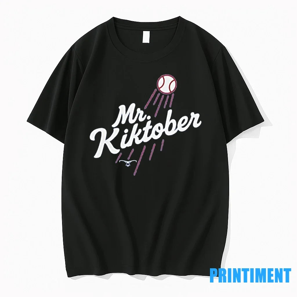 Los Angeles Dodgers Mr Kiktober Sweater - Adult & Kids T-Shirts, Sweatshirts & Hoodies apparel design preview 1