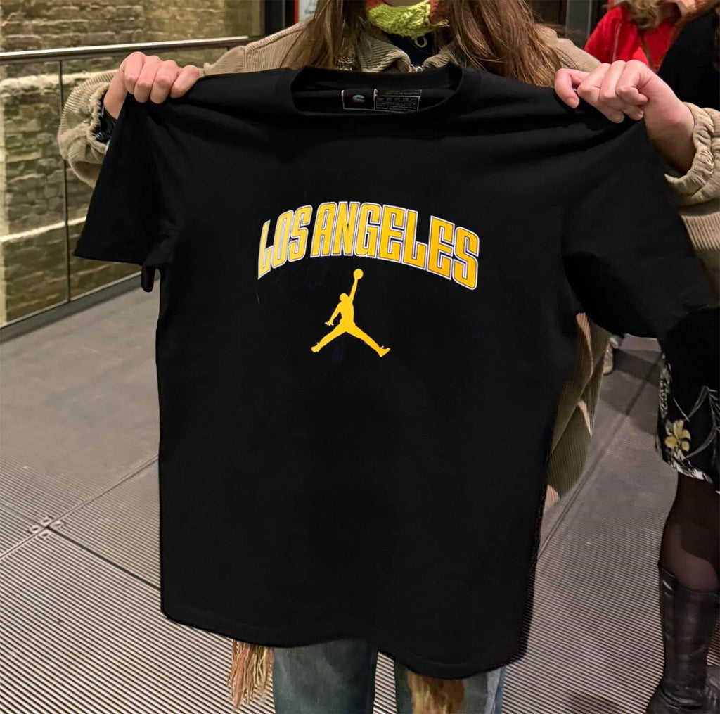 Los Angeles Jumpman basketball - Adult & Kids T-Shirts, Sweatshirts & Hoodies apparel design preview 2