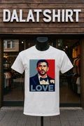Love Bad Bunny Portrait Shepard Fairey Style Hope - Adult & Kids T-Shirts, Sweatshirts & Hoodies apparel design preview 1