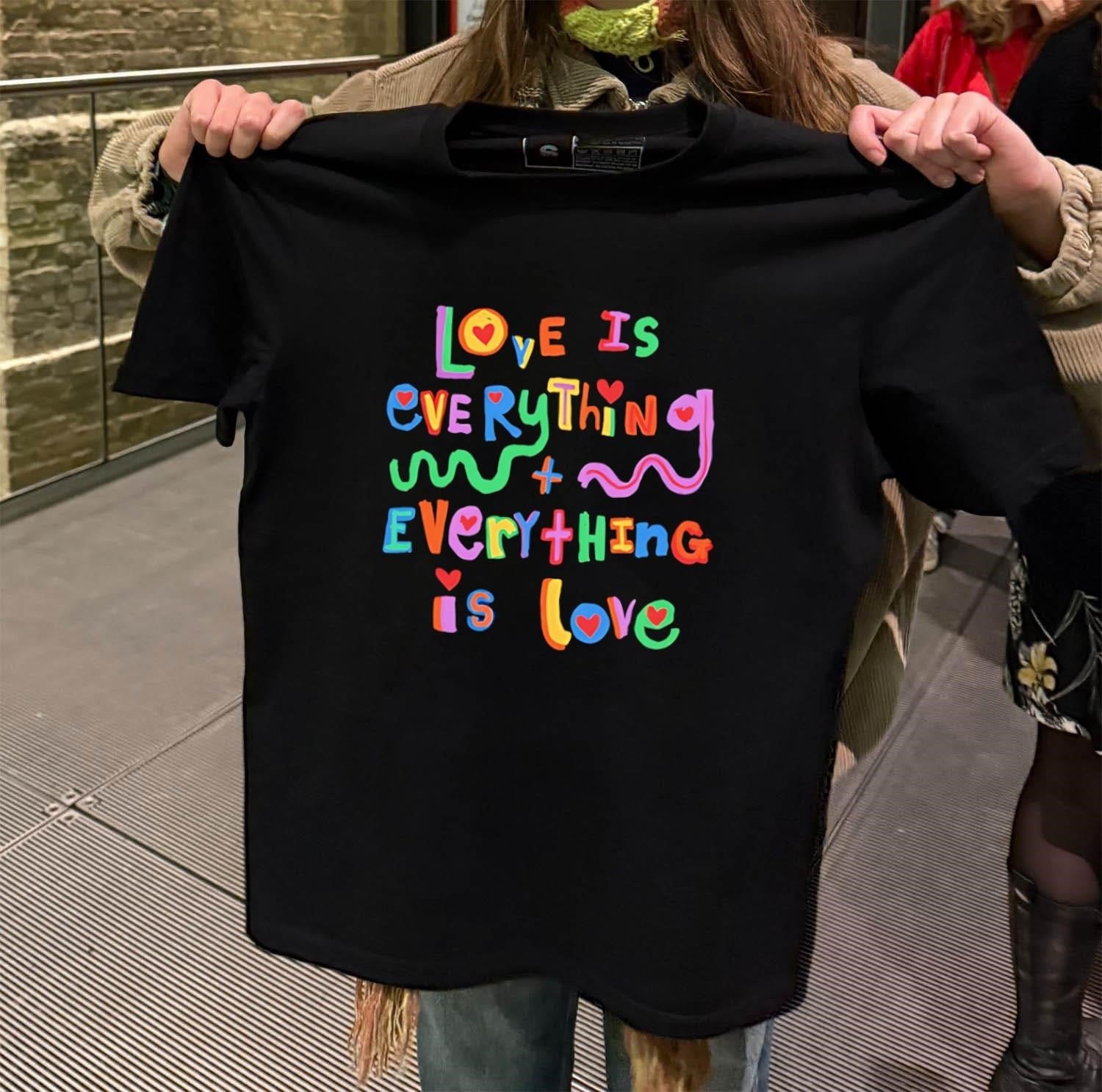 Love is Everything and Colorful - Adult & Kids T-Shirts, Sweatshirts & Hoodies apparel design preview 2