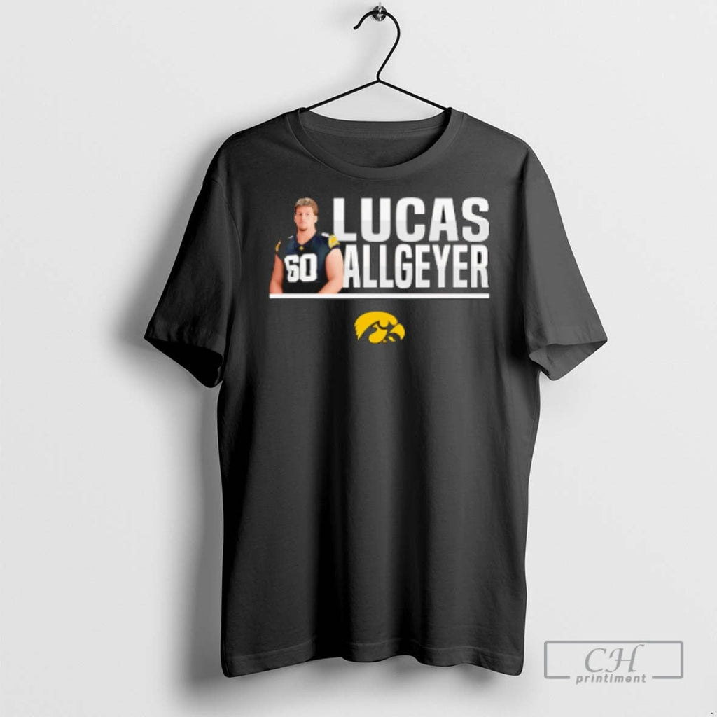 Lucas Allgeyer Iowa Hawkeyes Illustrated - Adult & Kids T-Shirts, Sweatshirts & Hoodies apparel design preview 1