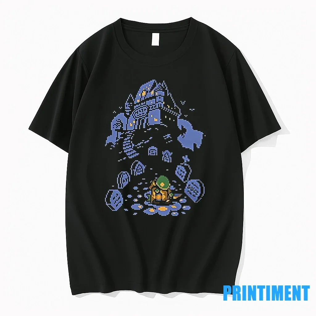 Luigis Mansion Horror Welcome To The Ghost Hotel - Adult & Kids T-Shirts, Sweatshirts & Hoodies apparel design preview 1