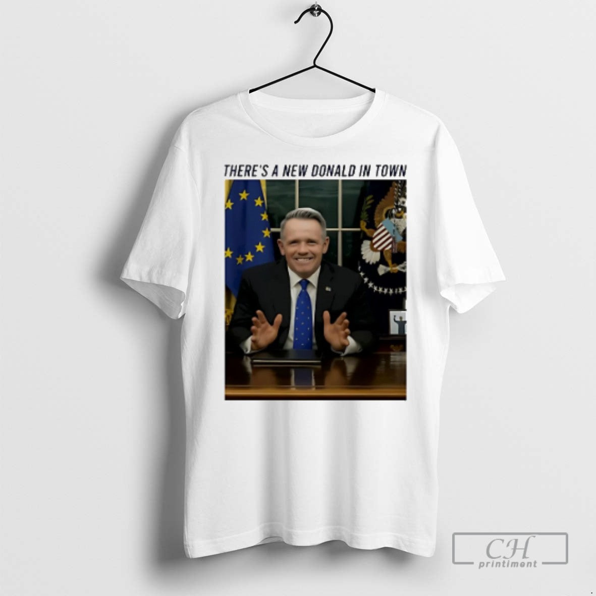 Luke Donald Theres A New In Town - Adult & Kids T-Shirts, Sweatshirts & Hoodies apparel design preview 1