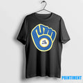 Milwaukee Brewers Bum Logo Sweater - Adult & Kids T-Shirts, Sweatshirts & Hoodies apparel design preview 1