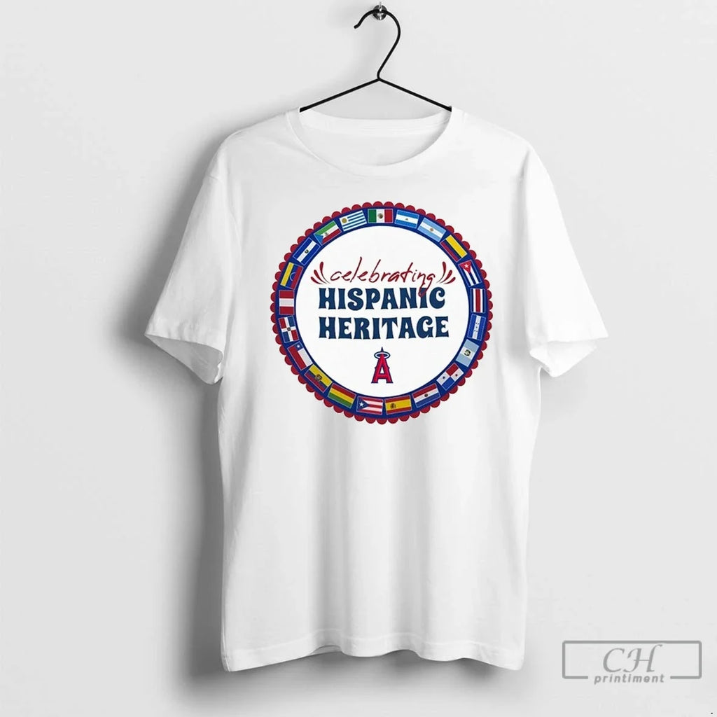 Mlb Los Angeles Angels Starter Celebrating Hispanic - Adult & Kids T-Shirts, Sweatshirts & Hoodies apparel design preview 1