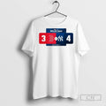 Mlb Wild Card 2025 New York Yankees 4 3 Boston Red - Adult & Kids T-Shirts, Sweatshirts & Hoodies apparel design preview 1