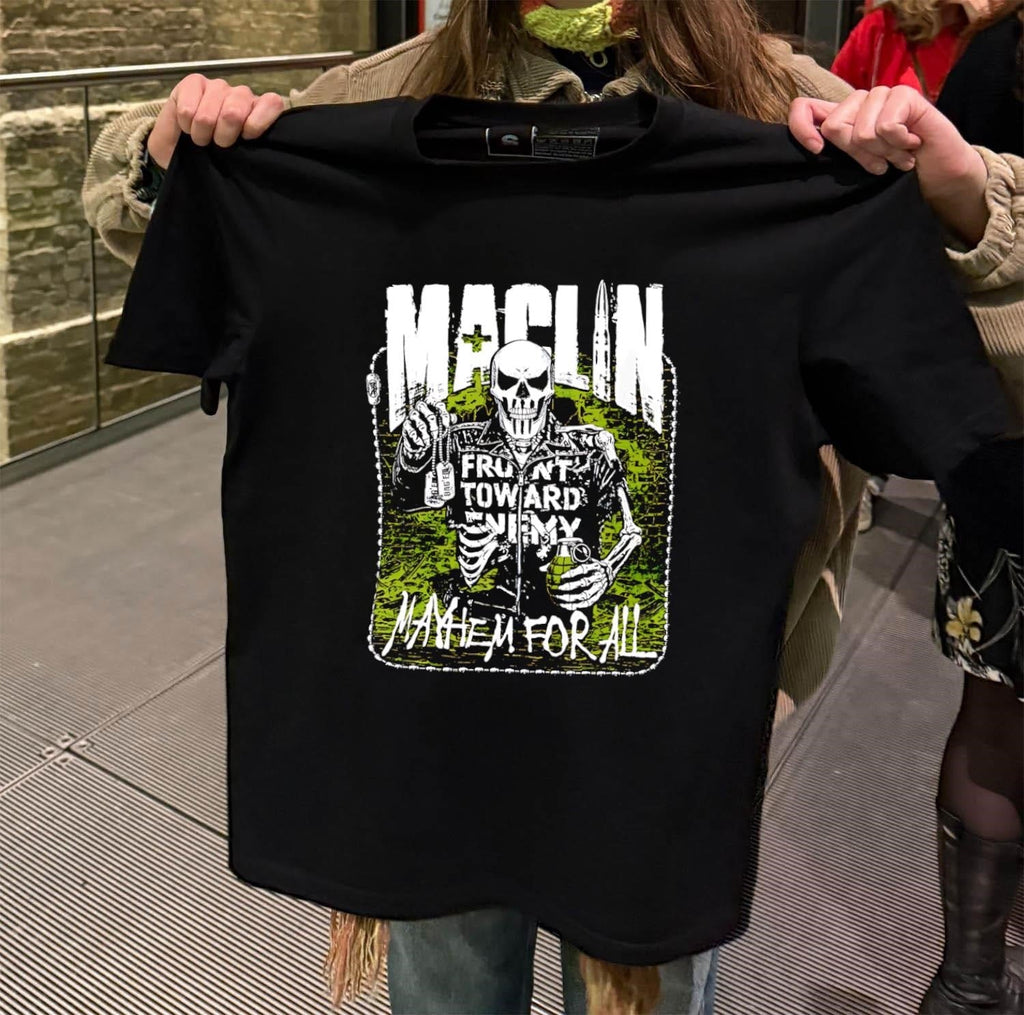 Maclin Front Toward Enemy Mayhem For All - Adult & Kids T-Shirts, Sweatshirts & Hoodies apparel design preview 2