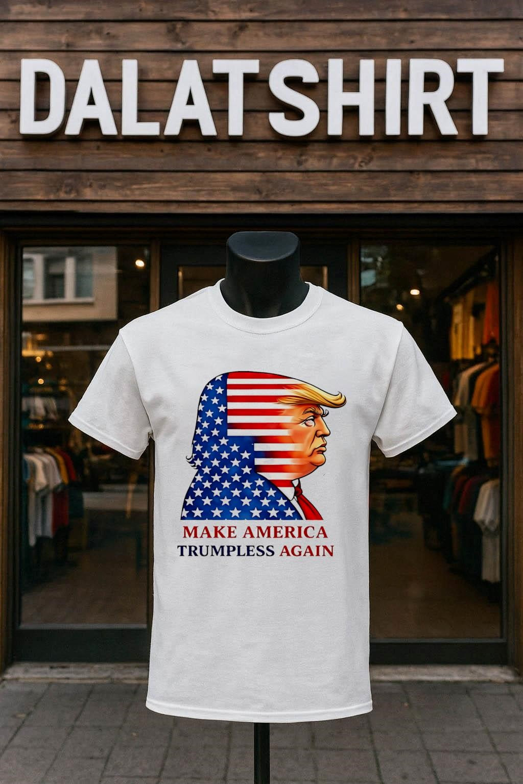 Make America Trumpless Again Anti Trump - Adult & Kids T-Shirts, Sweatshirts & Hoodies apparel design preview 1