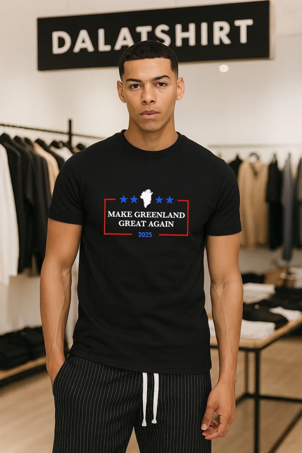 Make Greenland Great Again 2025 - Adult & Kids T-Shirts, Sweatshirts & Hoodies apparel design preview 1