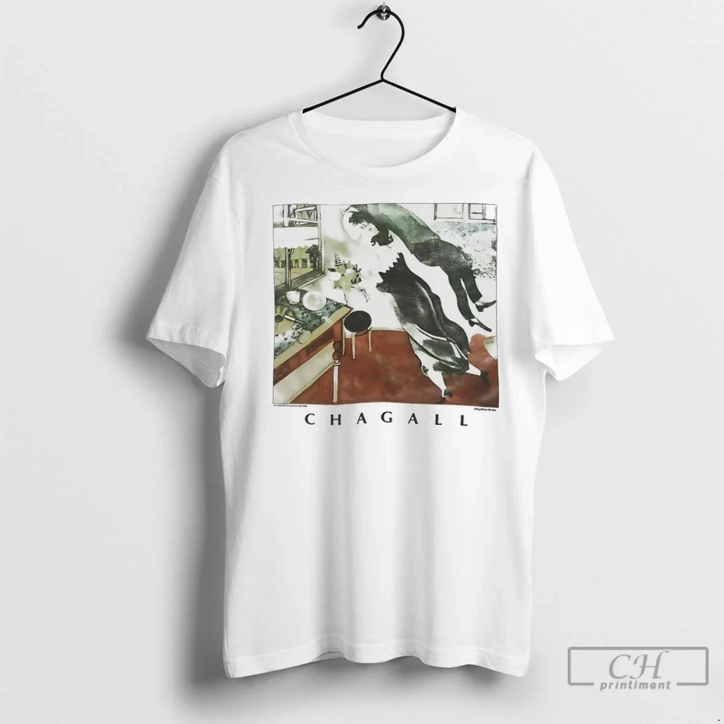 Marc Chagalls The Birthday 1992 - Adult & Kids T-Shirts, Sweatshirts & Hoodies apparel design preview 1