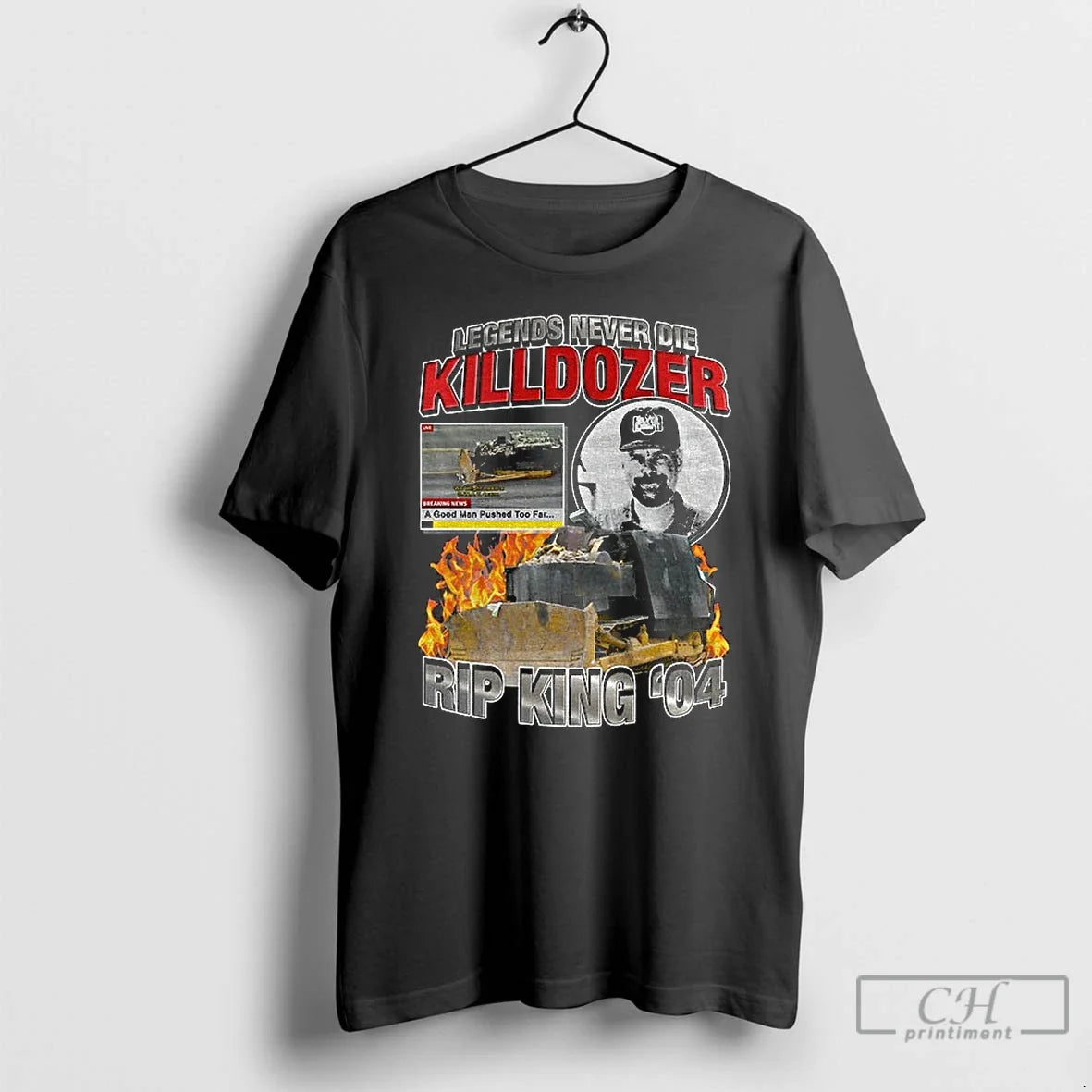 Marvin Heemeyer Killdozer Legends Never Die Rip King - Adult & Kids T-Shirts, Sweatshirts & Hoodies apparel design preview 1