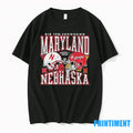 Maryland Terrapins Vs Nebraska Cornhuskers 2025 Big - Adult & Kids T-Shirts, Sweatshirts & Hoodies apparel design preview 1