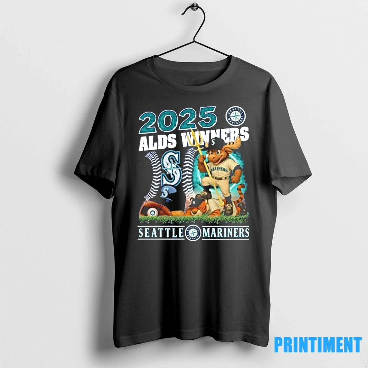 Mascot Mariners 2025 Alds Winner Sweater - Adult & Kids T-Shirts, Sweatshirts & Hoodies apparel design preview 1